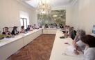 Imagen de la reunión de la Mesa de Comercio celebrada ayer en el Ayuntamiento.