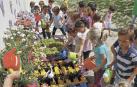 La clase donde floreció un huerto