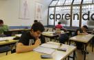 Las academias, con menos trabajo