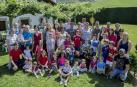 Doce familias navarras y de refugiados comparten experiencias en Labiano