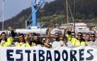 La huelga de estibadores vuelve a paralizar los puertos españoles
