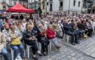 Concierto presanferminero de La Pamplonesa en la plaza Consistorial