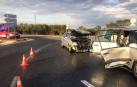 Dos heridos en un accidente de tráfico ocurrido en Caparroso