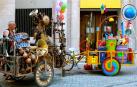 Percusión y objetos reciclados este martes en el teatro de calle de Carlos III