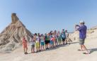 Más de 1.300 alumnos participan en las visitas educativas a Bardenas