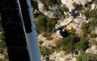 Rescatado un hombre que se había precipitado a un barranco en Aralar