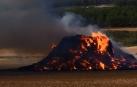 Sofocado un incendio de paja entre Lerín y Sesma