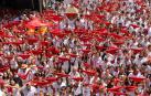 Un cohete con nombre de mujer da comienzo a las fiestas de Viana
