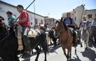Fiesta de la trashumancia en el Día de la Vaca Brava en Larraga