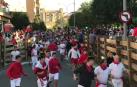 Segundo encierro de fiestas de Tudela 2017