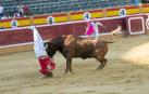 Imágenes de la cornada del recortador de Tudela, Arturo Aurensanz.