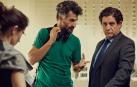 Imágenes de 'Alegría, tristeza, miedo, rabia', que se está rodando en Navarra.