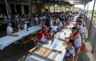 Imágenes de los almuerzos populaes de las fiestas de Cabanillas