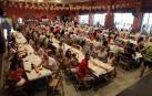 Imágenes de los almuerzos populaes de las fiestas de Cabanillas