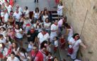 Imágenes del cohete de las fiestas de Tulebras