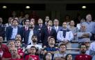 Imágenes del partido en El Sadar