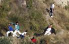 Imágenes del último encierro del Pilón de Falces, en el que un joven ha resultado herido grave.