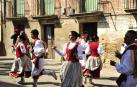 Imágenes de la procesión en honor a San Bartolomé en Marcilla.