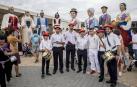 Despedida en Noáin de la Comparsa de Gigantes y Cabezudos