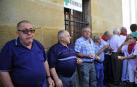 Imágenes del cohete de fiestas en Murillo del Fruto