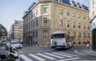 33 villavesas dejarán de girar cada hora en la plaza de Merindades de Pamplona