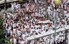 El cohete dio comienzo a las fiestas de Peralta 2017