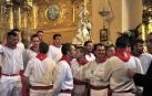 Imágenes de la procesión en honor a la Virgen de la Nieva.