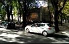 Atasco en la calle Taconera