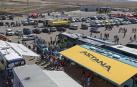 Imágenes del paso de La Vuelta por el Circuito de los Arcos