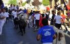 Imágenes del encierro del día 5 de Peralta