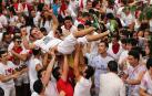 Imágenes del chupinazo 2017.