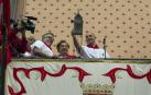El cohete da inicio a las fiestas de Sangüesa 2017