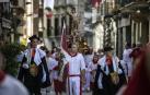 Procesión en honor a San Sebastián y misa mayor en las fiestas de Sangüesa