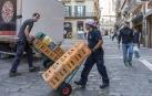 Sólo la mitad de los comercios han tramitado el acceso al Casco Viejo