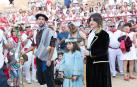 De todos los que se celebran en la Ribera, el Paloteado de Cortes es el que cuenta con mayor arraigo histórico con unos orígenes que se remontan a finales del siglo XIX.