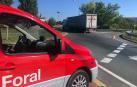 Cortado un carril en San Adrián por la presencia de un camión averiado