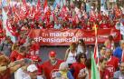Las marchas de jubilados reclaman en Madrid pensiones dignas