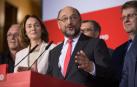 Martin Schulz, líder del SPD, tras las elecciones regionales alemanas.