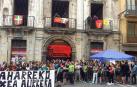 Un grupo de jóvenes 'okupa' el Palacio del Marqués de Rozalejo de Pamplona