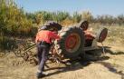Muere un hombre de 76 años atrapado por un tractor en Cascante