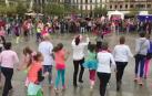 Acto de Saray en la Plaza del Castillo