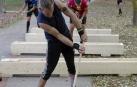 Pamplona acogió este domingo el 'Gladiator's Day', carrera de obstáculos de la Liga OCRA y puntuable para el próximo Europeo
