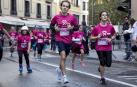 Imágenes de la Carrera contra el cáncer de mama, celebrada este domingo en Pamplona.