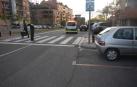 Una mujer de 29 años, atropellada en la calle Monte Monjardín de Pamplona