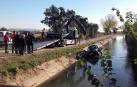Encuentran en el Canal de Lodosa un coche que había sido robado en Guadalajara