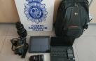 Detenidos tres hombres con material informático robado en Mutilva Baja