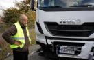 Testigo del accidente en Oieregi: “El conductor del Astra iba como un kamikaze”