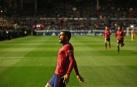 Agrio regreso de Fran Mérida a Osasuna con doblete