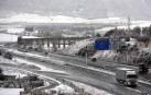 El temporal de nieve en Navarra ha provocado retenciones en varias carreteras de la Comunidad Foral y algunas de ellas han sido cerradas