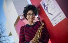 Una saxofonista pamplonesa recuperada de un cáncer organiza un concierto